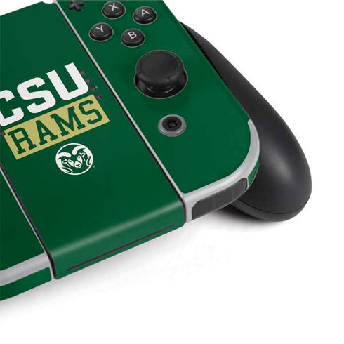 Colorado State University CSU Rams Nintendo Switch OLED (2021) Skin
